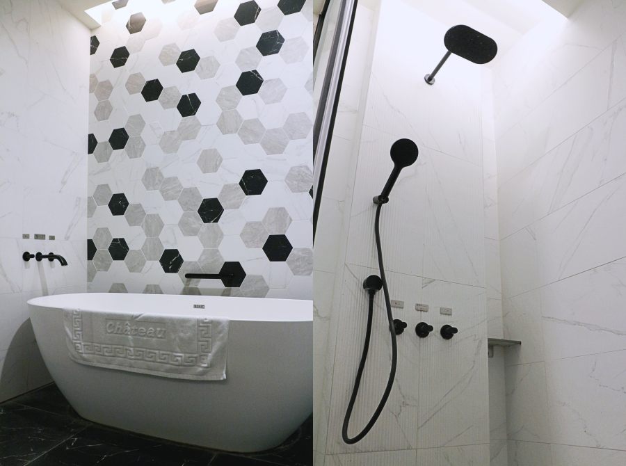 淋浴、浴缸分離的衛浴系統