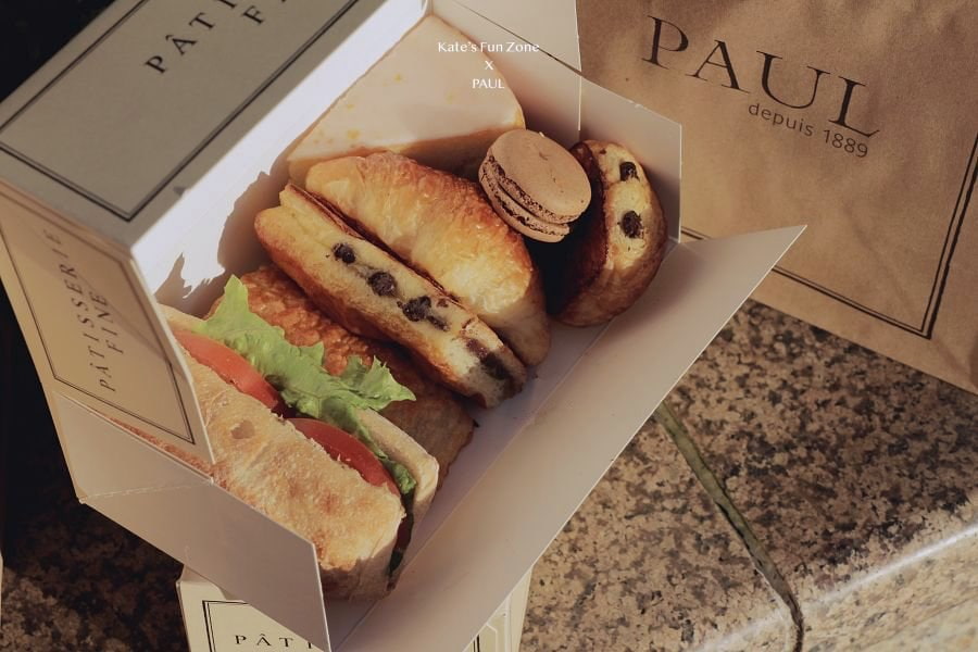 PAUL 提供非常澎湃的外帶客製化餐盒