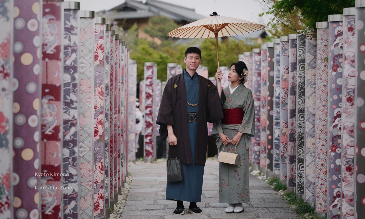 情侶和服攝影