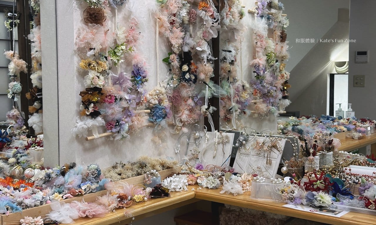 髮飾也是多到挑不完