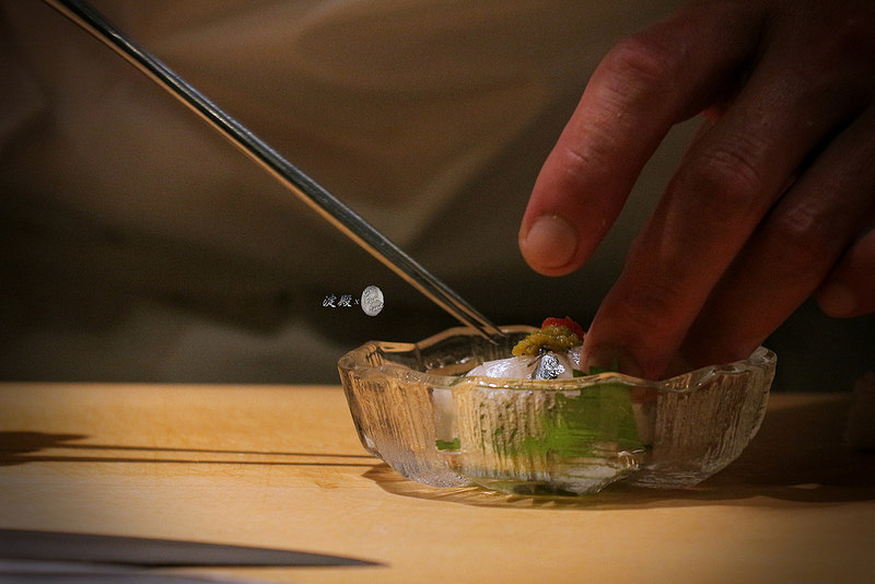 板前壽司不但是美食品嚐,也是場視覺饗宴