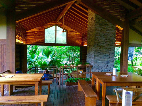 開放式的用餐環境